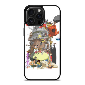 STUDIO GHIBLI ALL CHARACTER iPhone 16 Pro Max Case Cover