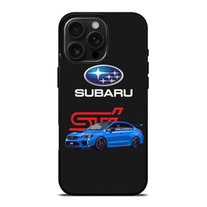 SUBARU STI CAR iPhone 16 Pro Max Case Cover SUBARU STI CAR iPhone 16 Pro Max Case Cover