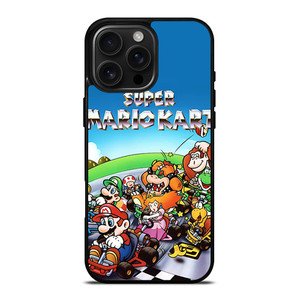 SUPER MARIO KART BROSS NINTENDO GAMES POSTER iPhone 16 Pro Max Case Cover SUPER MARIO KART BROSS NINTENDO GAMES POSTER iPhone 16 Pro Max Case Cover