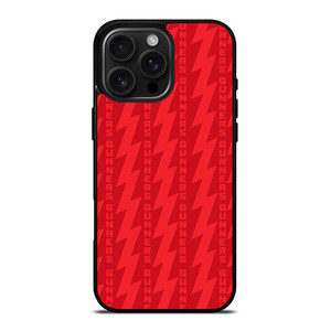 THE GUNNERS ARSENAL RED PATTERN iPhone 16 Pro Max Case Cover