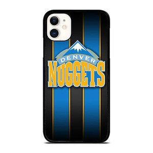DENVER NUGGETS STRIPE LOGO iPhone 11 Case Cover DENVER NUGGETS STRIPE LOGO iPhone 11 Case Cover