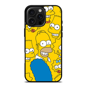 THE SIMPSONS CARTOON COLLAGE iPhone 16 Pro Max Case Cover THE SIMPSONS CARTOON COLLAGE iPhone 16 Pro Max Case Cover
