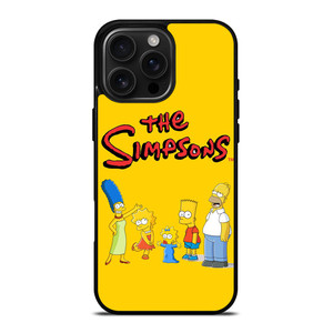 THE SIMPSONS FAMILY CARTOON iPhone 16 Pro Max Case Cover