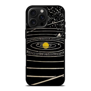 THE SOLAR SYSTEM HAND DRAWN iPhone 16 Pro Max Case Cover
