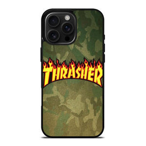 THRASHER CAMO SKATEBOARD MAGAZINE iPhone 16 Pro Max Case Cover THRASHER CAMO SKATEBOARD MAGAZINE iPhone 16 Pro Max Case Cover
