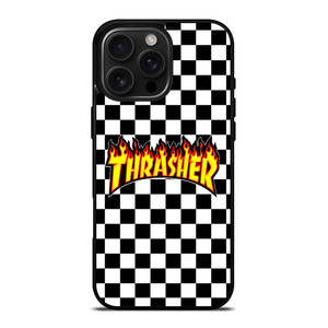 THRASHER CHECKERBOARD iPhone 16 Pro Max Case Cover THRASHER CHECKERBOARD iPhone 16 Pro Max Case Cover