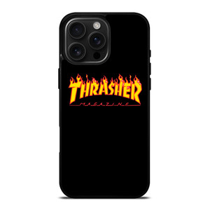 THRASHER LOGO SKATEBOARD MAGAZINE iPhone 16 Pro Max Case Cover THRASHER LOGO SKATEBOARD MAGAZINE iPhone 16 Pro Max Case Cover
