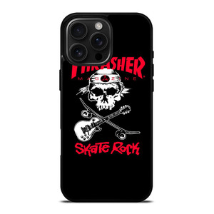 THRASHER SKATEBOARD MAGAZINE SKULL iPhone 16 Pro Max Case Cover THRASHER SKATEBOARD MAGAZINE SKULL iPhone 16 Pro Max Case Cover