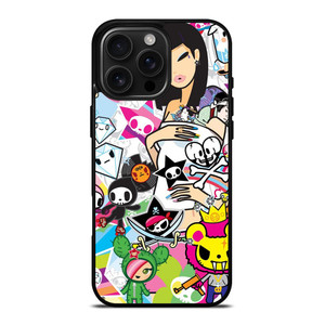 TOKIDOKI COLLAGE iPhone 16 Pro Max Case Cover