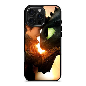 TOOTHLESS AND HICCUP TRAIN YOUR DRAGON iPhone 16 Pro Max Case Cover