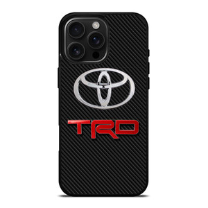 TOYOTA TRD LOGO CARBON iPhone 16 Pro Max Case Cover TOYOTA TRD LOGO CARBON iPhone 16 Pro Max Case Cover