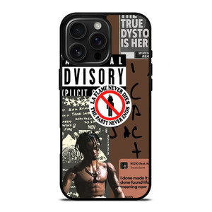 TRAVIS SCOTT RAPPER PARENTAL ADVISORY iPhone 16 Pro Max Case Cover TRAVIS SCOTT RAPPER PARENTAL ADVISORY iPhone 16 Pro Max Case Cover