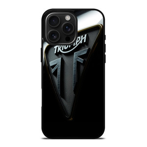 TRIUMPH MOTORCYCLE EMBLEM iPhone 16 Pro Max Case Cover