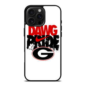 UNIVERSITY OF GEORGIA BULLDOGS ART iPhone 16 Pro Max Case Cover