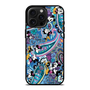 VERA BRADLEY MICKEY MOUSE BLUE iPhone 16 Pro Max Case Cover VERA BRADLEY MICKEY MOUSE BLUE iPhone 16 Pro Max Case Cover