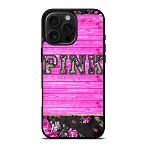 VICTORIA'S SECRET PINK FLORAL iPhone 16 Pro Max Case Cover