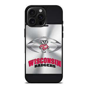 WISCONSIN BADGER NFL iPhone 16 Pro Max Case Cover