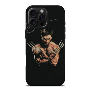 WOLVERINE LOGAN MARVEL SIGNATURE iPhone 16 Pro Max Case Cover
