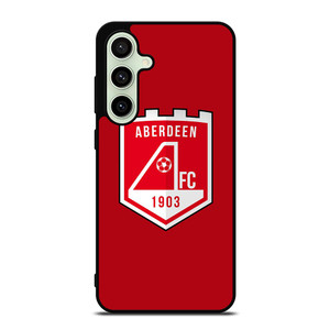 ABERDEEN FC FOOTBALL CLUB LOGO SCOTLAND Samsung Galaxy S24 FE Case Cover