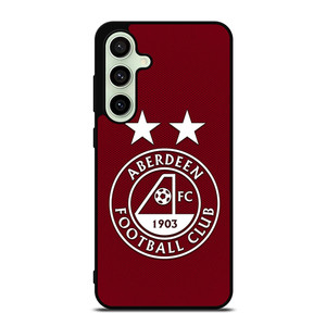 ABERDEEN FC LOGO SCOTLAND FOOTBALL CLUB Samsung Galaxy S24 FE Case Cover
