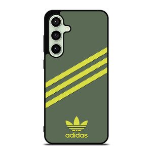 ADIDAS ORIGINALS STRIPES GREEN YELLOW Samsung Galaxy S24 FE Case Cover ADIDAS ORIGINALS STRIPES GREEN YELLOW Samsung Galaxy S24 FE Case Cover