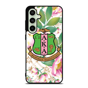 AKA PINK AND GREEN FLOWER LOGO Samsung Galaxy S24 FE Case Cover AKA PINK AND GREEN FLOWER LOGO Samsung Galaxy S24 FE Case Cover