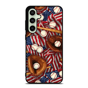 AMERICAN BASEBALL ABSTRACT Samsung Galaxy S24 FE Case Cover AMERICAN BASEBALL ABSTRACT Samsung Galaxy S24 FE Case Cover