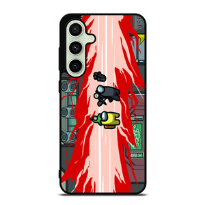 AMONG US IMPOSTOR KILLING Samsung Galaxy S24 FE Case Cover AMONG US IMPOSTOR KILLING Samsung Galaxy S24 FE Case Cover