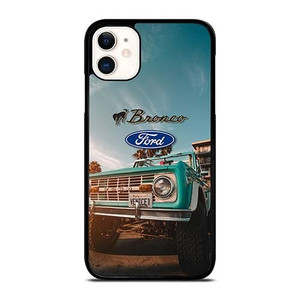 FORD BRONCO RETRO CAR LOGO iPhone 11 Case Cover