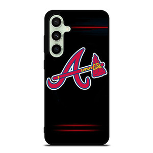 ATLANTA BRAVES ICON BASEBALL TEAM Samsung Galaxy S24 FE Case Cover ATLANTA BRAVES ICON BASEBALL TEAM Samsung Galaxy S24 FE Case Cover