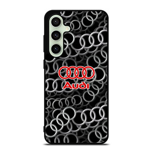 AUDI RING LOGO PATTERN Samsung Galaxy S24 FE Case Cover AUDI RING LOGO PATTERN Samsung Galaxy S24 FE Case Cover