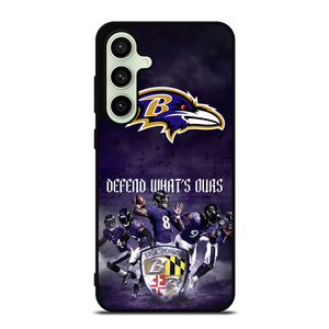 BALTIMORE RAVENS FOOTBALL TEAM Samsung Galaxy S24 FE Case Cover BALTIMORE RAVENS FOOTBALL TEAM Samsung Galaxy S24 FE Case Cover