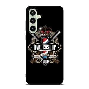 BARBERSHOP POLE HAIR CUT LOGO Samsung Galaxy S24 FE Case Cover BARBERSHOP POLE HAIR CUT LOGO Samsung Galaxy S24 FE Case Cover