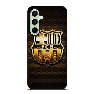 BARCELONA FC GOLD LOGO Samsung Galaxy S24 FE Case Cover BARCELONA FC GOLD LOGO Samsung Galaxy S24 FE Case Cover