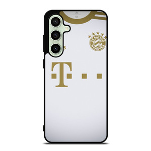 BAYERN MUNCHEN LOGO AWAY JERSEY FOOTBALL Samsung Galaxy S24 FE Case Cover BAYERN MUNCHEN LOGO AWAY JERSEY FOOTBALL Samsung Galaxy S24 FE Case Cover