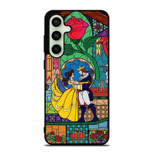 BEAUTY AND THE BEAST SETENED GLASS Samsung Galaxy S24 FE Case Cover