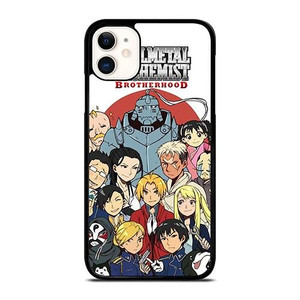 FULLMETAL ALCHEMIST BROTHERHOOD CHARACTER iPhone 11 Case Cover FULLMETAL ALCHEMIST BROTHERHOOD CHARACTER iPhone 11 Case Cover