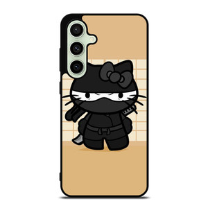 BLACK NINJA HELLO KITTY NINJA Samsung Galaxy S24 FE Case Cover BLACK NINJA HELLO KITTY NINJA Samsung Galaxy S24 FE Case Cover
