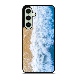 BLUE BEACH WAVES Samsung Galaxy S24 FE Case Cover