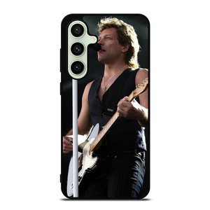 BON JOVI JON AND GUITAR Samsung Galaxy S24 FE Case Cover BON JOVI JON AND GUITAR Samsung Galaxy S24 FE Case Cover
