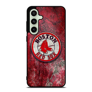BOSTON RED SOX MLB LOGO Samsung Galaxy S24 FE Case Cover BOSTON RED SOX MLB LOGO Samsung Galaxy S24 FE Case Cover