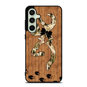 BROWNING WOODEN LOGO Samsung Galaxy S24 FE Case Cover