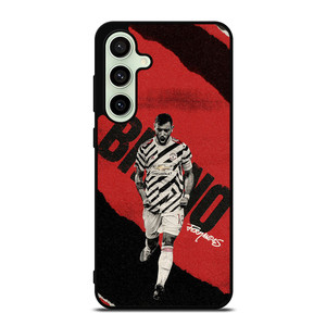 BRUNO FERNANDES MANCHESTER UNITED 3RD KIT Samsung Galaxy S24 FE Case Cover