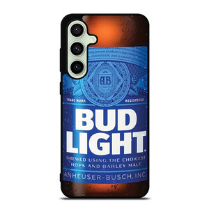BUD LIGHT BEER BOTTLE Samsung Galaxy S24 FE Case Cover BUD LIGHT BEER BOTTLE Samsung Galaxy S24 FE Case Cover