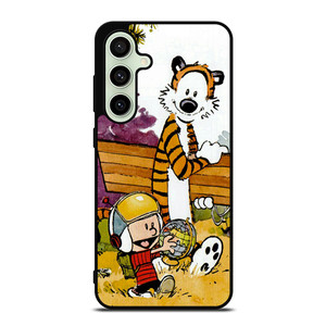 CALVIN AND HOBBES CARTOON Samsung Galaxy S24 FE Case Cover CALVIN AND HOBBES CARTOON Samsung Galaxy S24 FE Case Cover