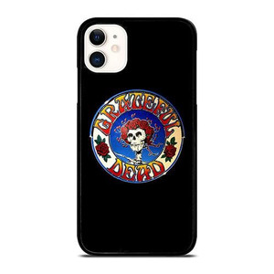 GRATEFUL DEAD BADGE ART iPhone 11 Case Cover GRATEFUL DEAD BADGE ART iPhone 11 Case Cover