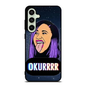 CARDI B FACE CARTOON Samsung Galaxy S24 FE Case Cover CARDI B FACE CARTOON Samsung Galaxy S24 FE Case Cover