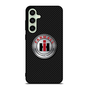 CASE IH INTERNATIONAL HARVESTER CARBON Samsung Galaxy S24 FE Case Cover CASE IH INTERNATIONAL HARVESTER CARBON Samsung Galaxy S24 FE Case Cover