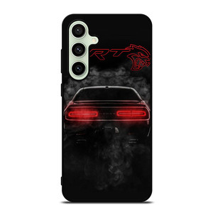 CHALLENGER HELLCAT BLACK DODGE SRT Samsung Galaxy S24 FE Case Cover CHALLENGER HELLCAT BLACK DODGE SRT Samsung Galaxy S24 FE Case Cover