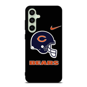 CHICAGO BEARS NFL HELMET NIKE Samsung Galaxy S24 FE Case Cover CHICAGO BEARS NFL HELMET NIKE Samsung Galaxy S24 FE Case Cover